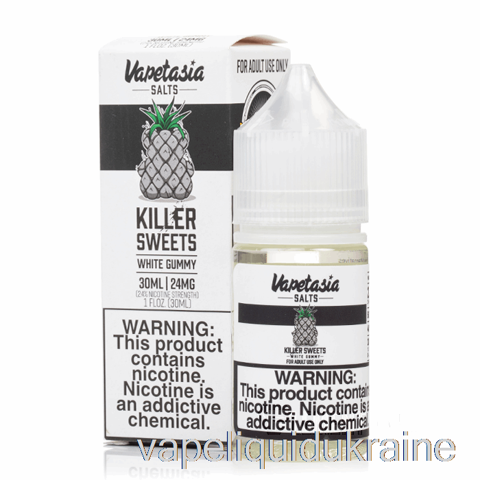 Vape Ukraine White Gummy - Vapetasia Salts - 30mL 24mg